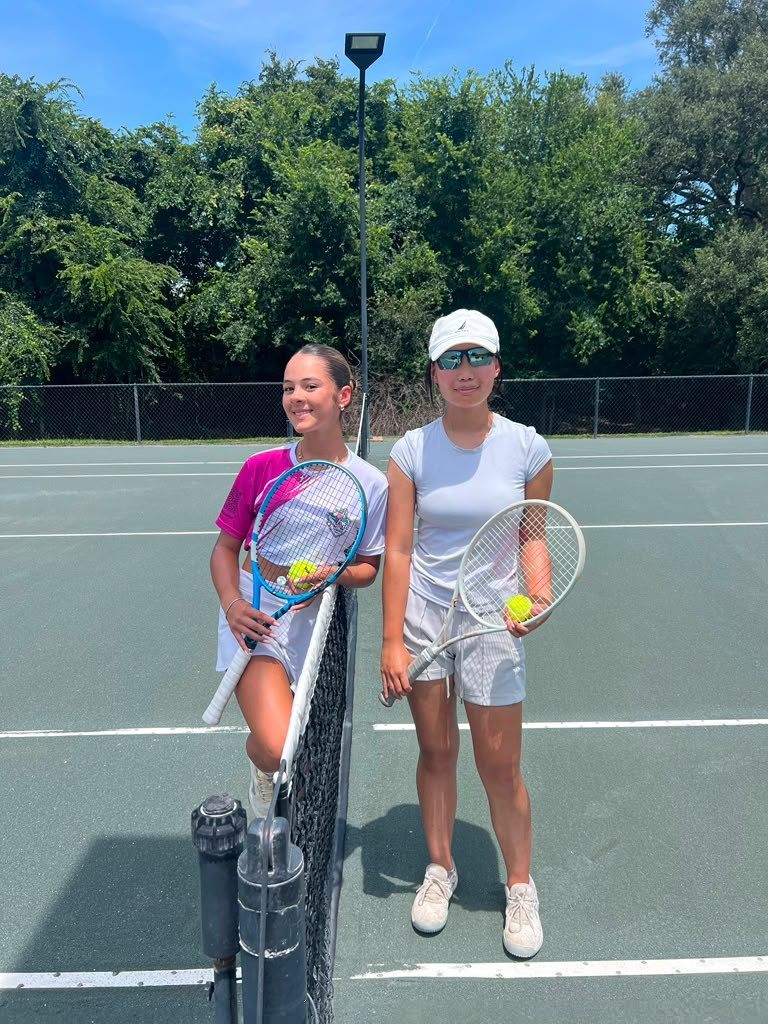 Junior girls after a match
